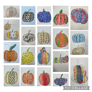 🌟🎃Y4 Pumpkin Painting 🌟🎃