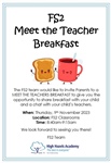 Reception Meet the Teacher Breakfast