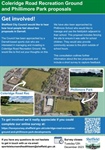 Coleridge Road Recreation Ground and Phillimore Park proposals