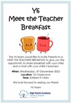 Y6 Meet the teacher breakfast