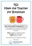 FS2 Meet the teacher breakfast