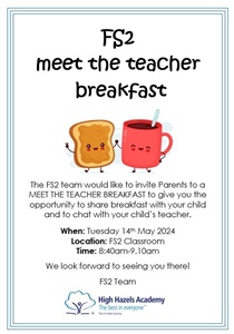FS2 meet the teacher breakfast