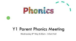 Y1 Parent Phonics Meeting