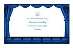 📢📢 Y3 Citrine Showcase Assembly 📢📢