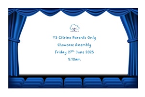 📢📢 Y3 Citrine Showcase Assembly 📢📢