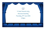 📢📢 Y1 Pearl Showcase Assembly📢📢