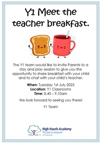 🥯🥯Y1 Meet The Teacher Breakfast 🥯🥯