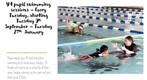 Y4 Swimming Sessions