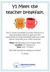 🥯🥯Y1 Meet The Teacher Breakfast 🥯🥯