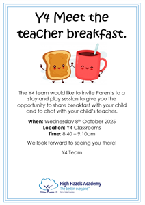🥯🥯Y4 Meet The Teacher Breakfast 🥯🥯