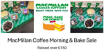 MacMillan Cake Sale Total