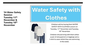 🏊‍♀️ Y4 Water Safety Session 🏊‍♀️