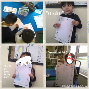 Learning About Polar Animals Through Drawing & Talk!