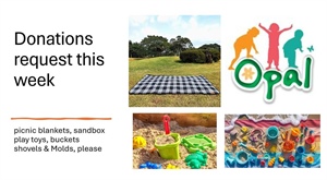 OPAL Playtime Donations Alert!