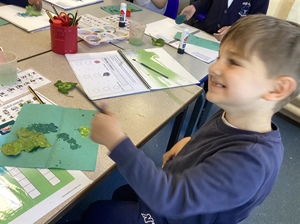 Leaf Painting