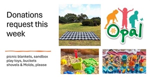 OPAL Playtime Donations Alert!