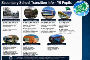 🌟 Transition News for Y6 Parents! 🌟