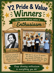 Roll Call - See Our Y2 Award Winners This Week............