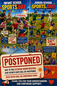 Sports Day Postponed