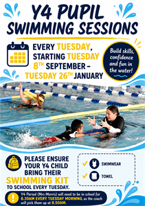 Y4 Swimming Sessions