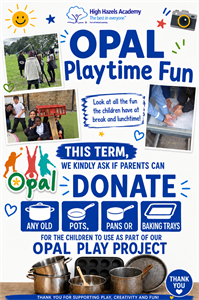 🌟🏃‍♀️🏃 OPAL Playtime Donations Alert! 🏃🏃‍♀️🌟
