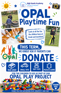 OPAL Playtime Donations Alert!
