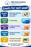 🌟 Events Next Week! 🌟