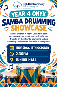 🥁🥁 Y4 Onyx Samba Performance 🥁🥁