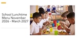 New School Menu - November 2026 - March 2027