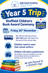 Sheffield Children’s Book Award Ceremony trip for Y5!