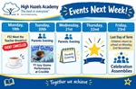 🌟 Events Next Week! 🌟